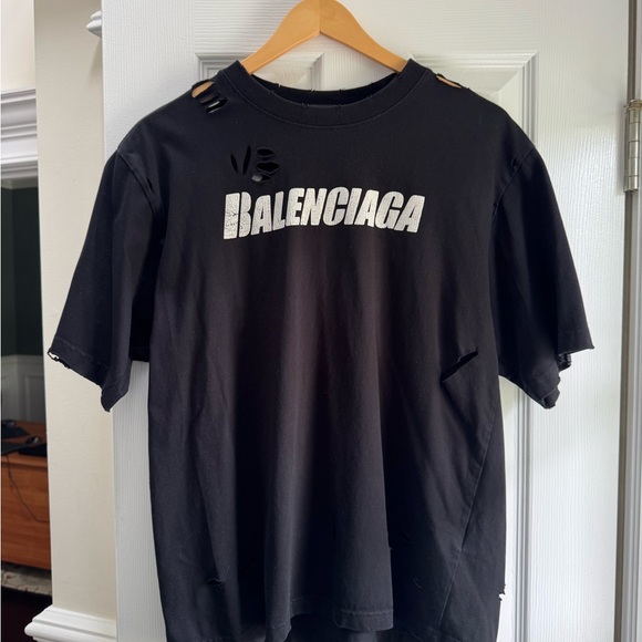 Balenciaga Other - Balenciaga Black Short Sleeve Tee